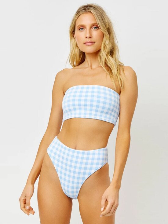 Frankie's Bikinis Other - Frankies Bikinis Jenna High Waist Bikini Bottom in Bluebell large BOTTOM ONLY